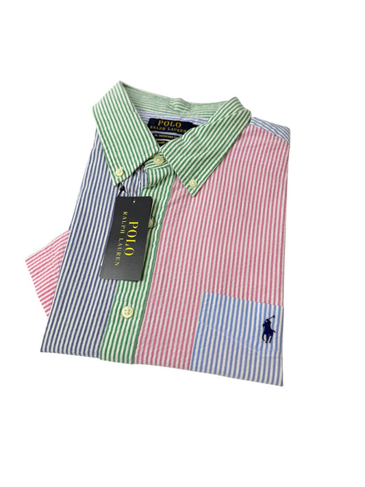 Camisa Polo R.L hombre Manga Corta Galleta
