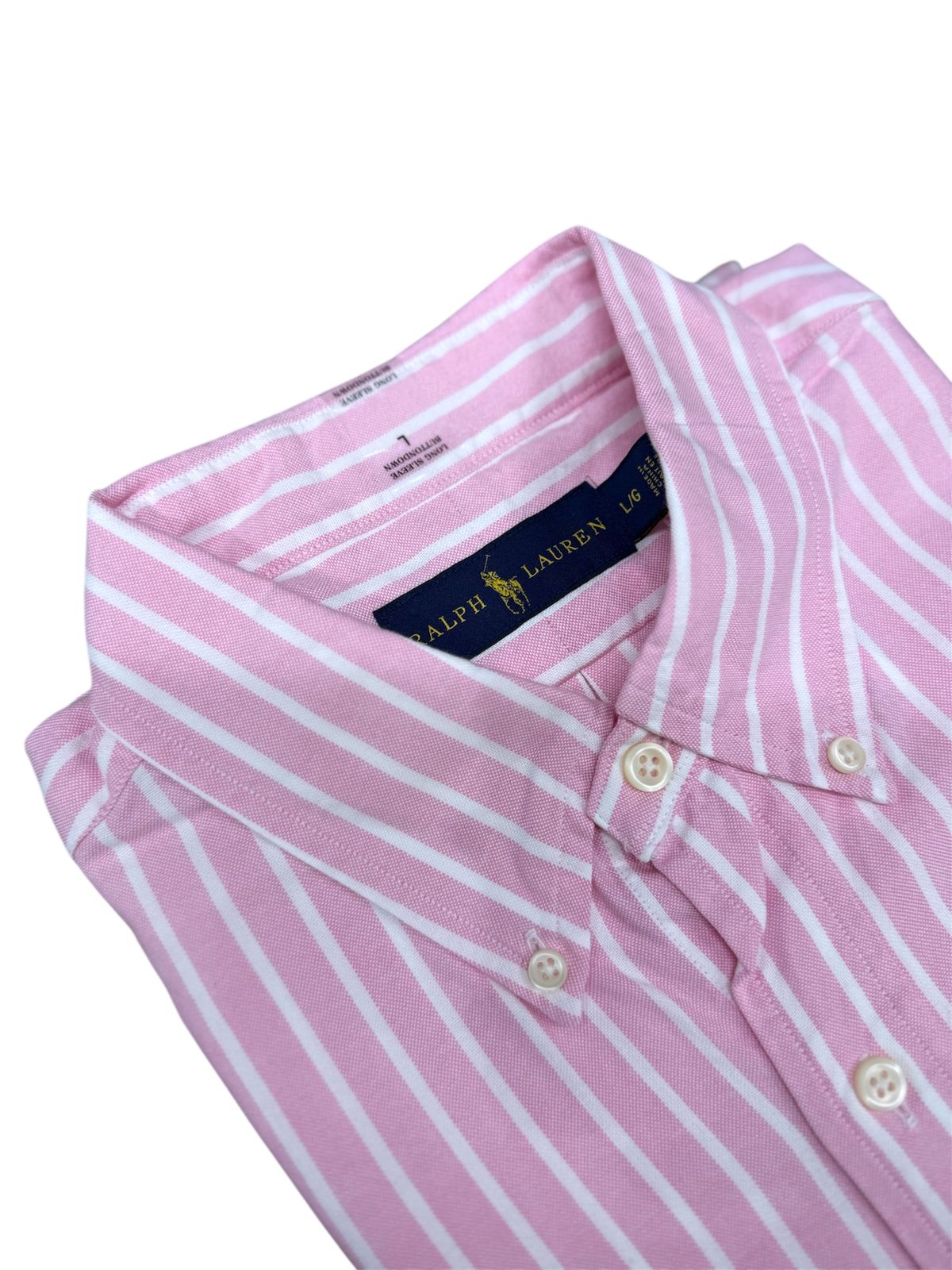 Camisa Polo R.L hombre Oxford