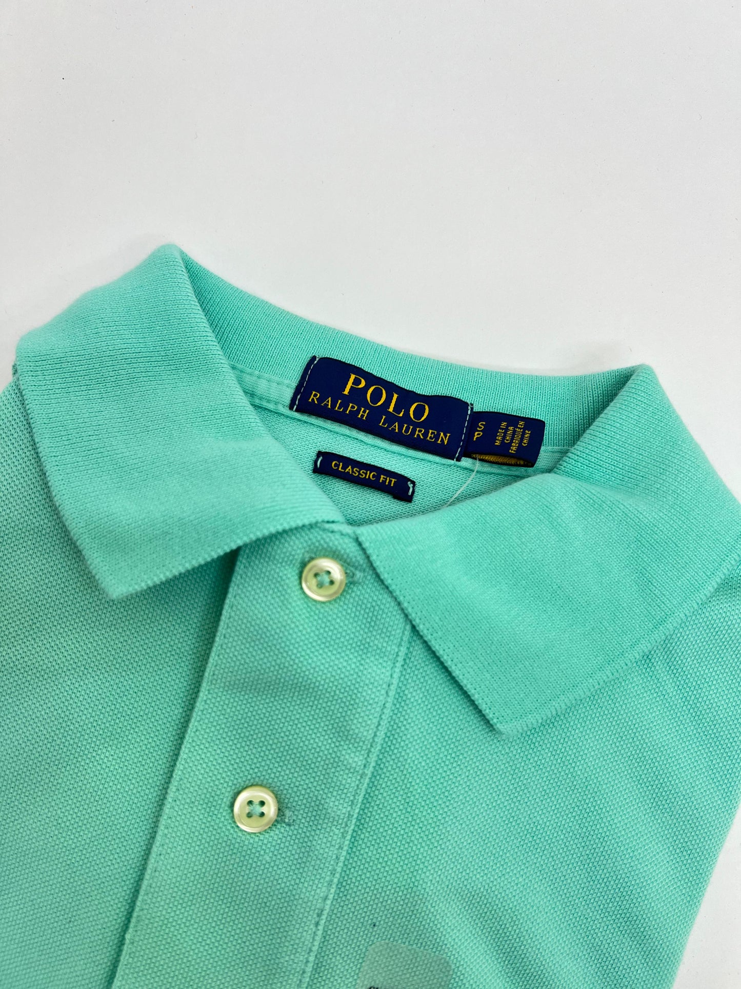 Polo R.L hombre Verde