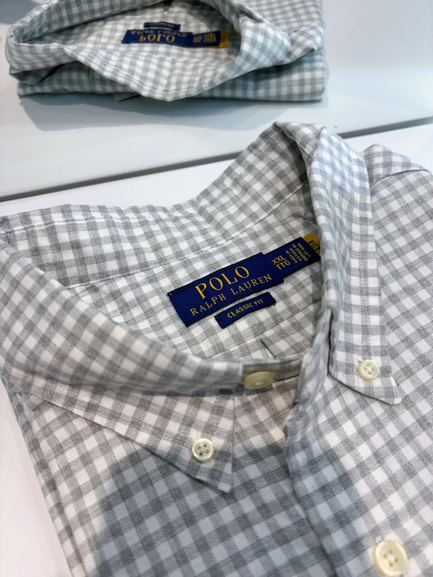 Camisa Polo R.L hombre Oxford