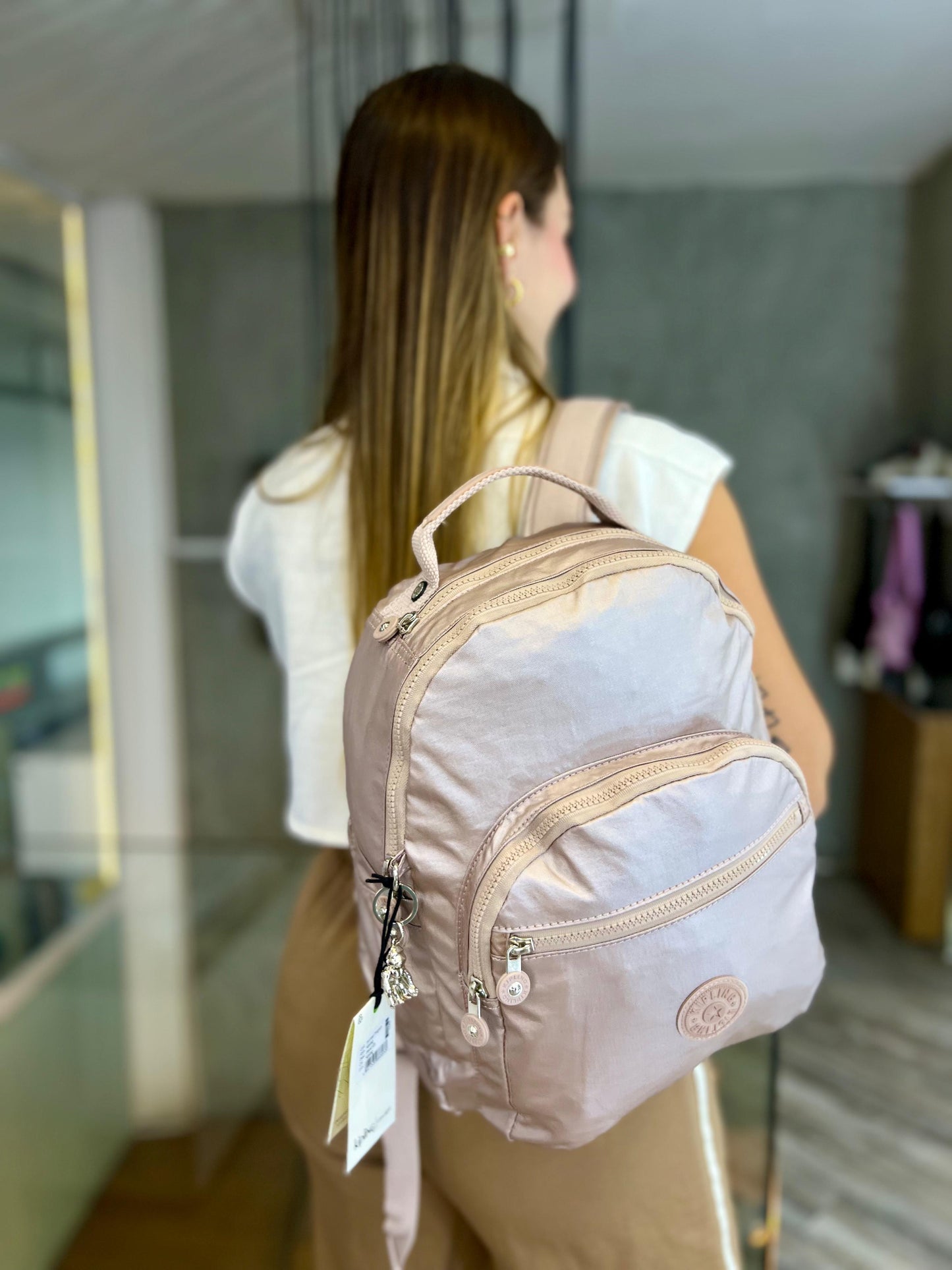 Morral talla M Oro Rosa
