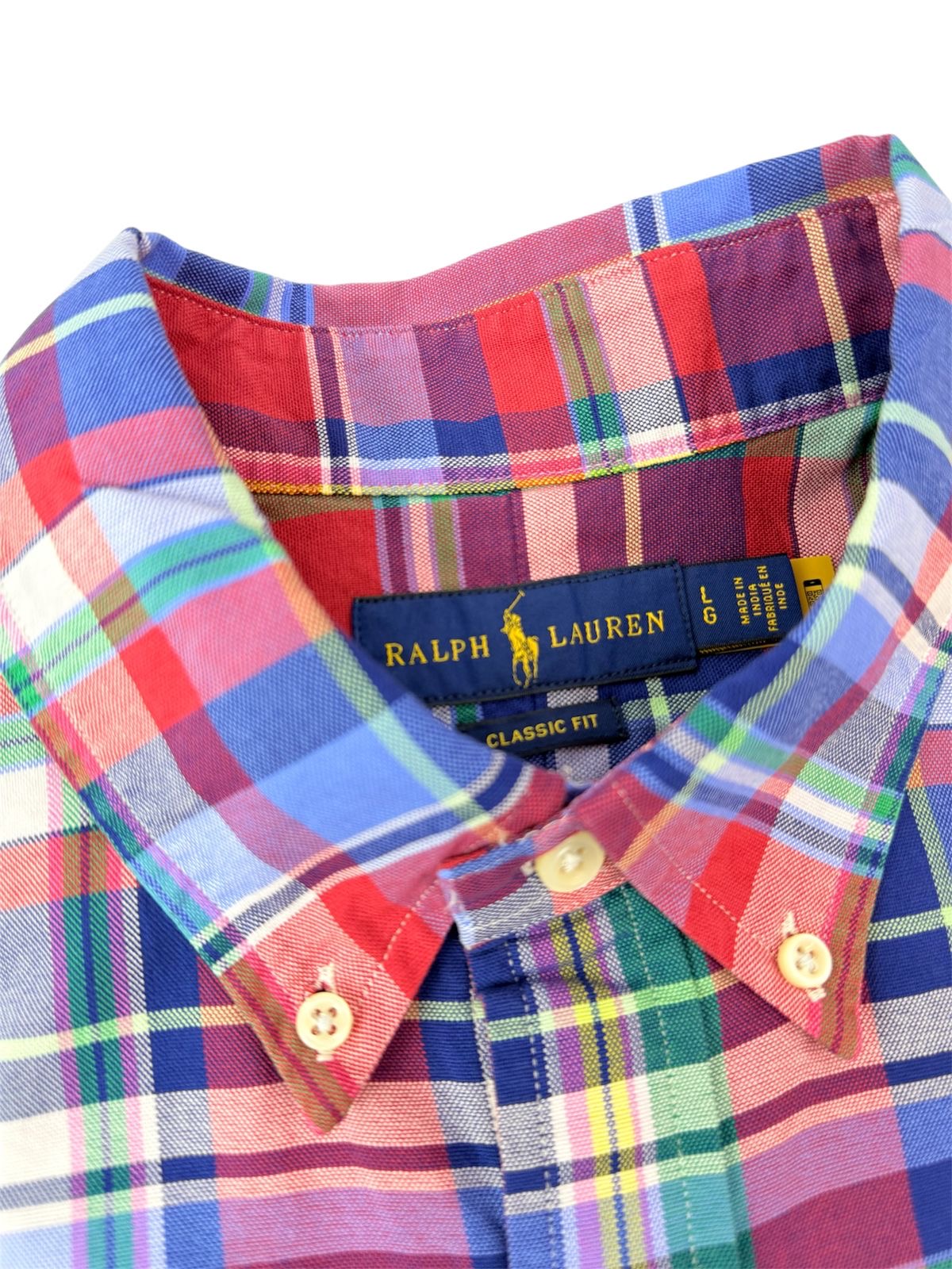 Camisa Polo R.L hombre Oxford