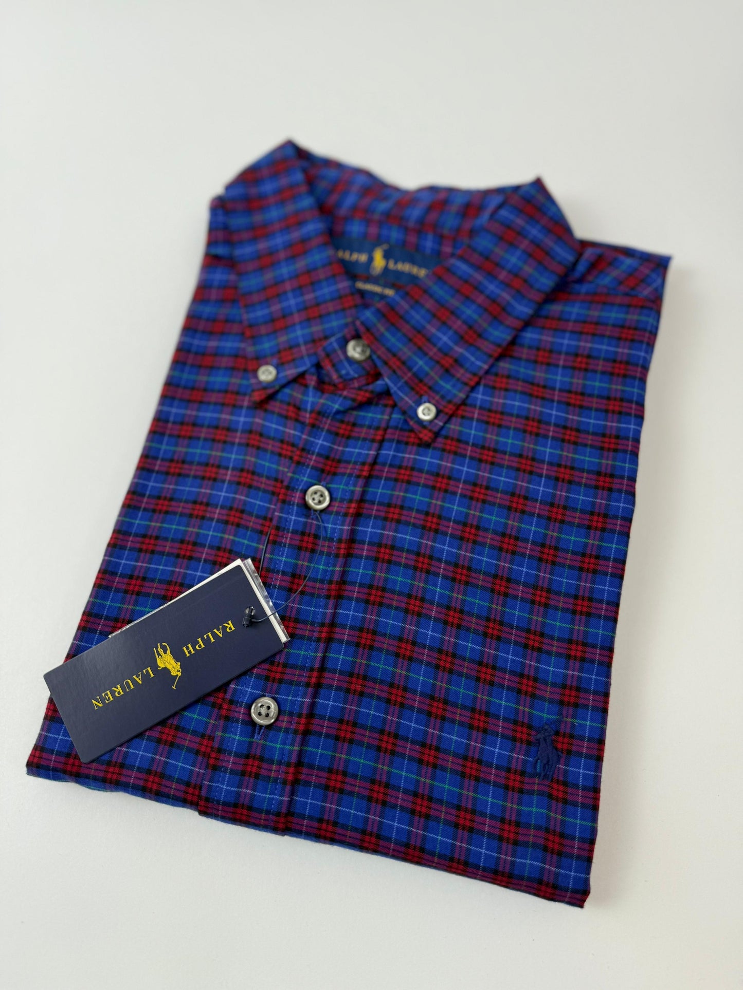Camisa Polo R.L hombre Algodón