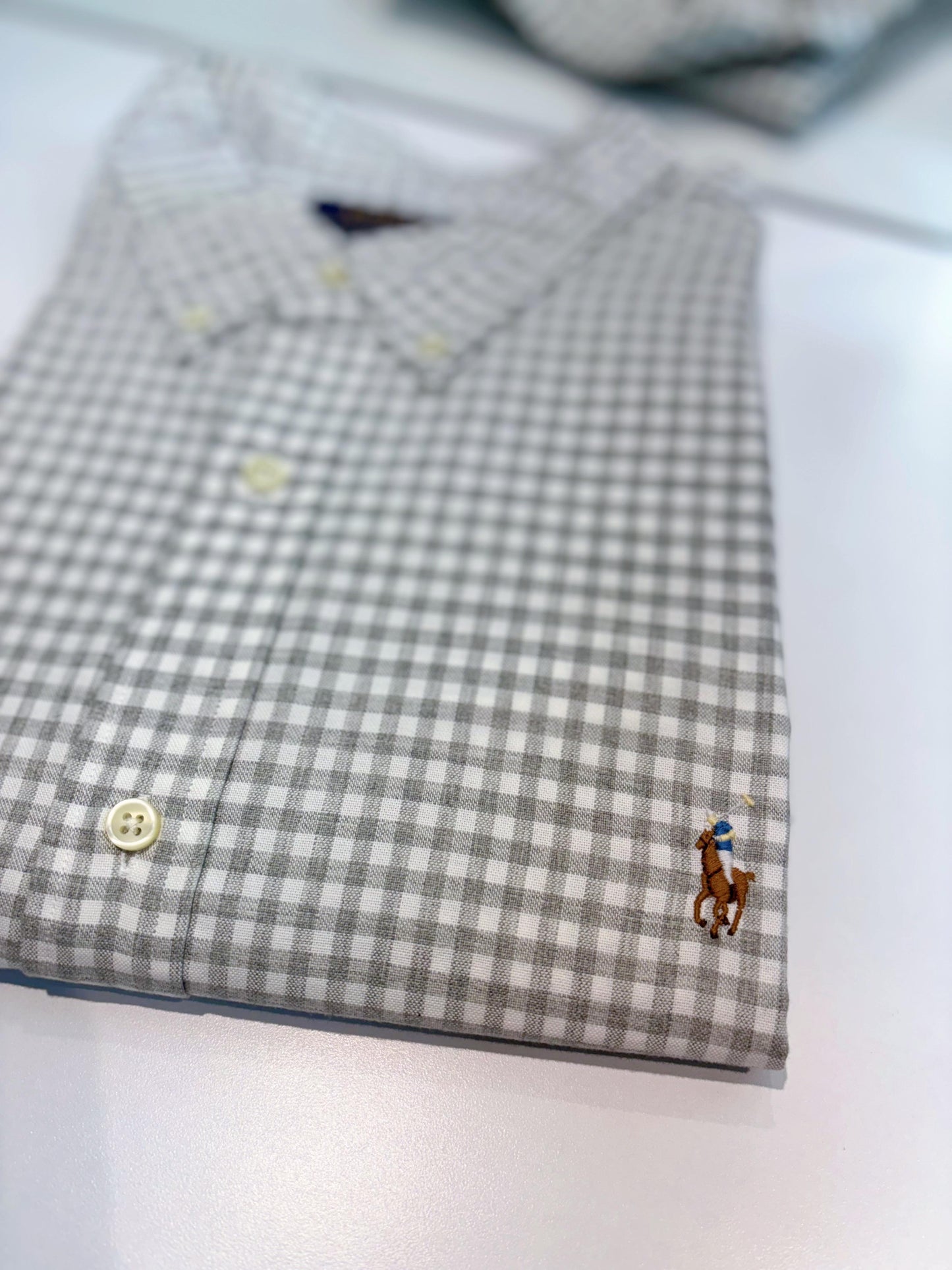 Camisa Polo R.L hombre Oxford
