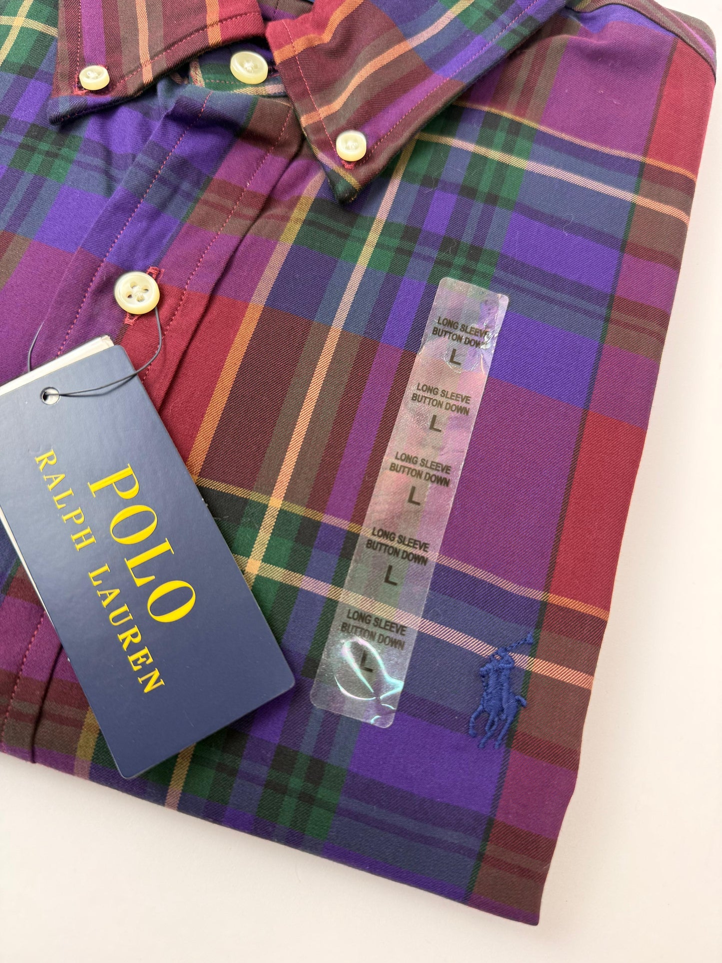Camisa Polo R.L hombre Algodón