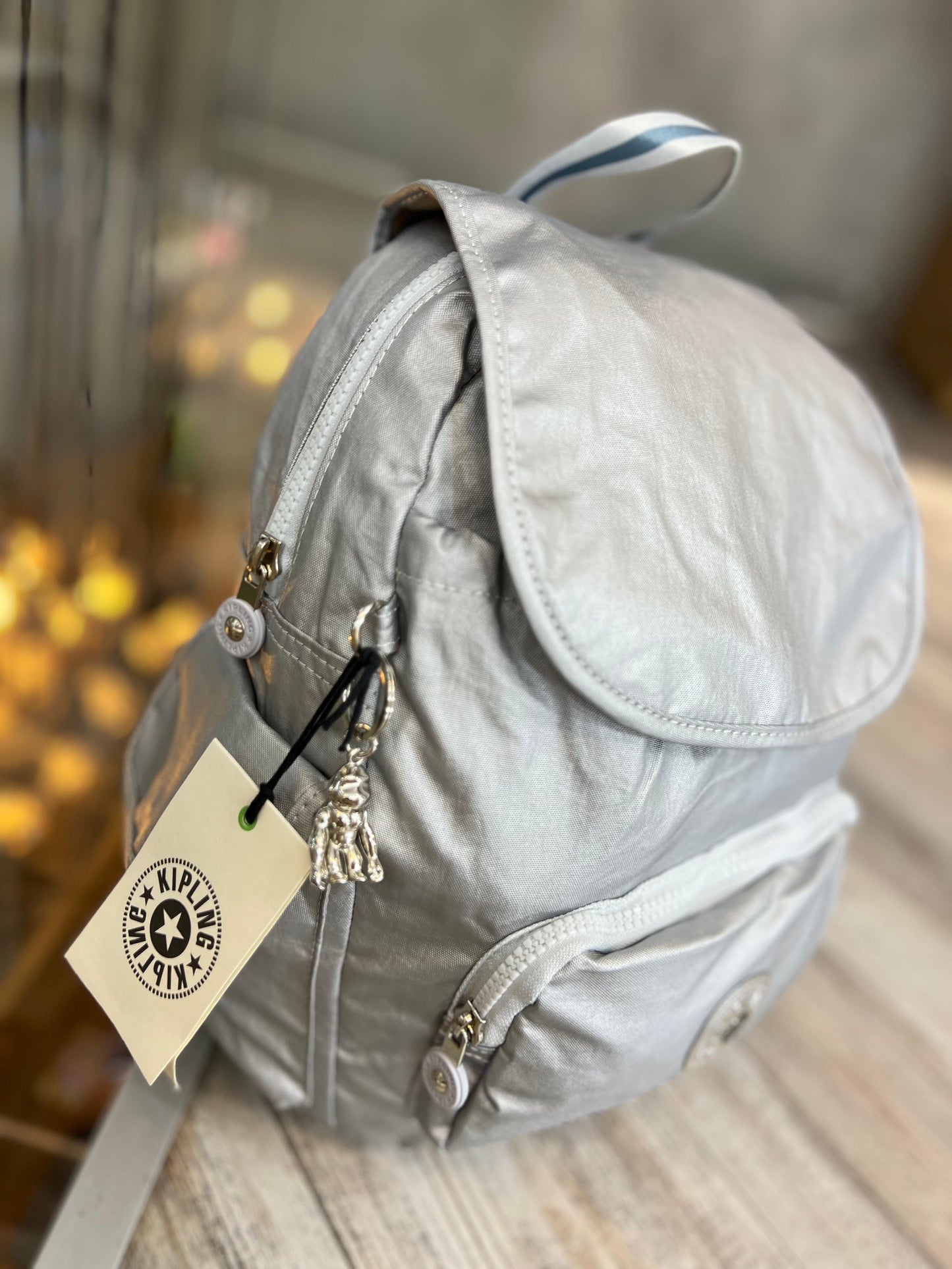 Morral Talla S City Pack Plateado