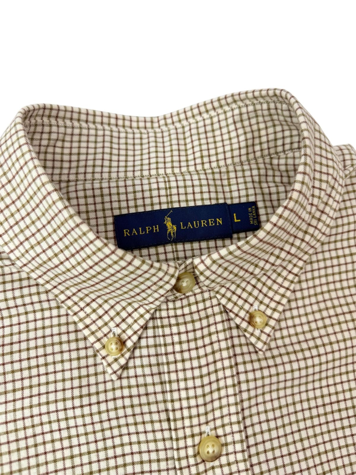 Camisa Polo R.L hombre Algodón