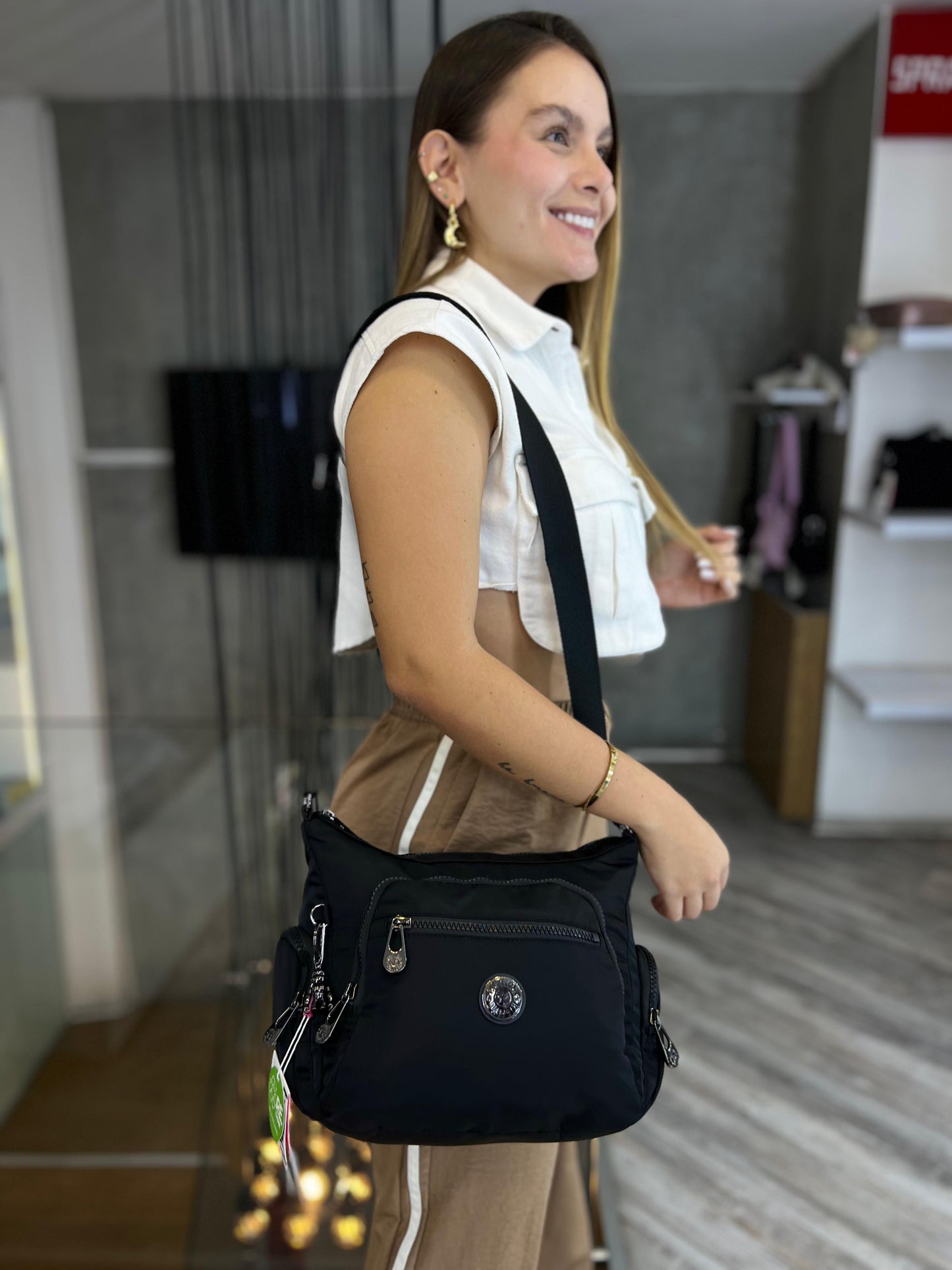 Bolso de Mano Negro