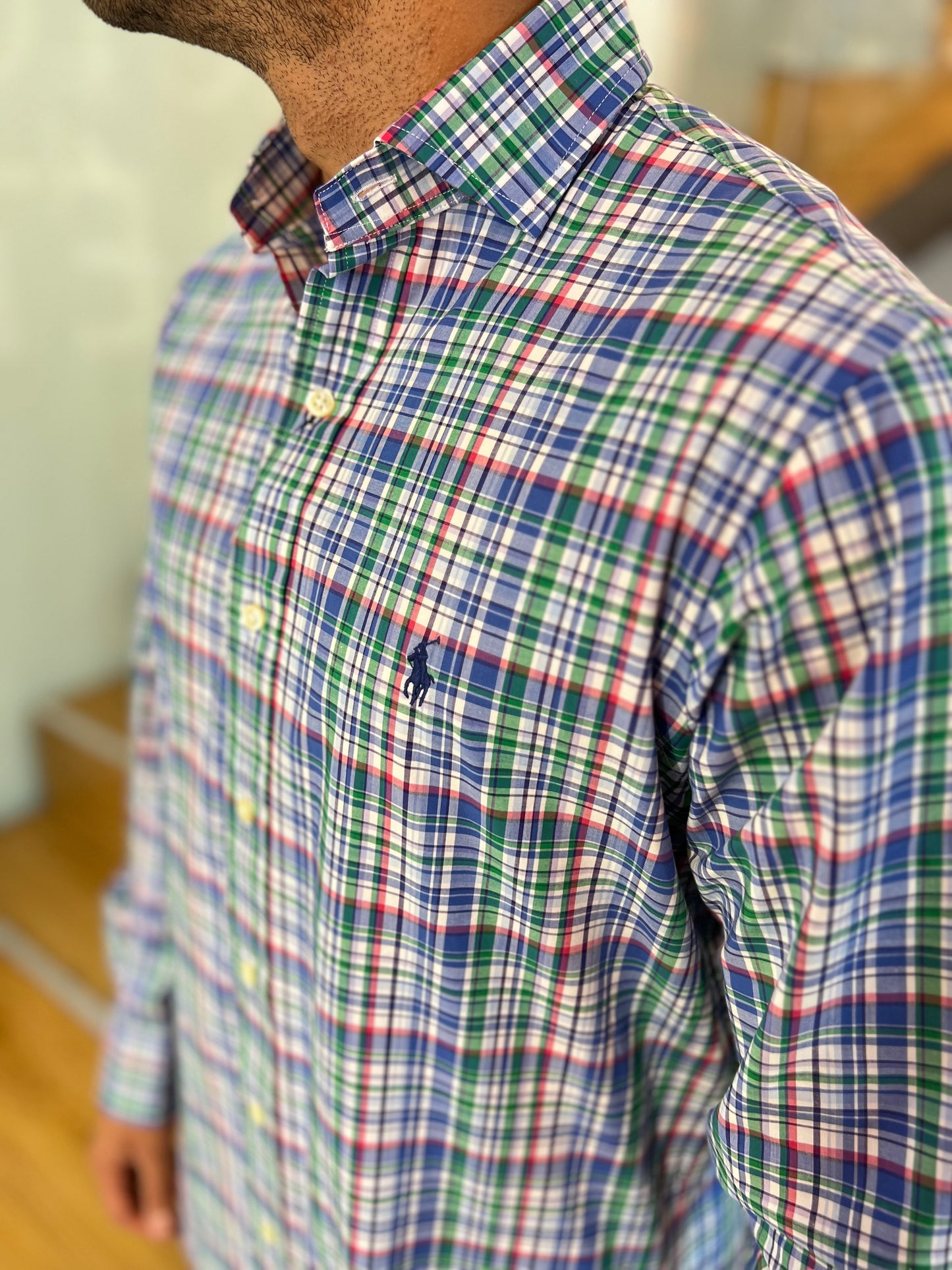Camisa Polo R.L hombre Algodón