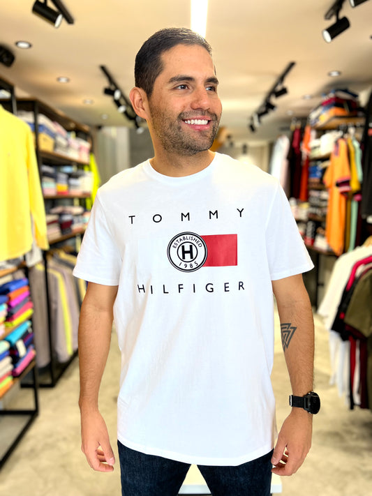 Camiseta Tommy Hilfiger Blanco hombre