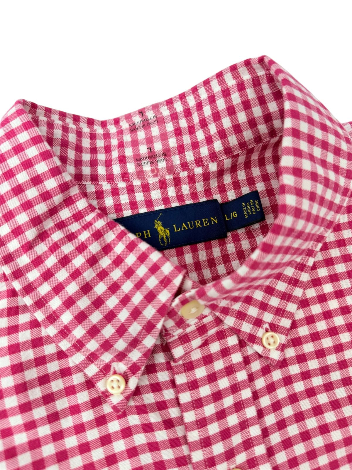Camisa Polo R.L hombre Oxford