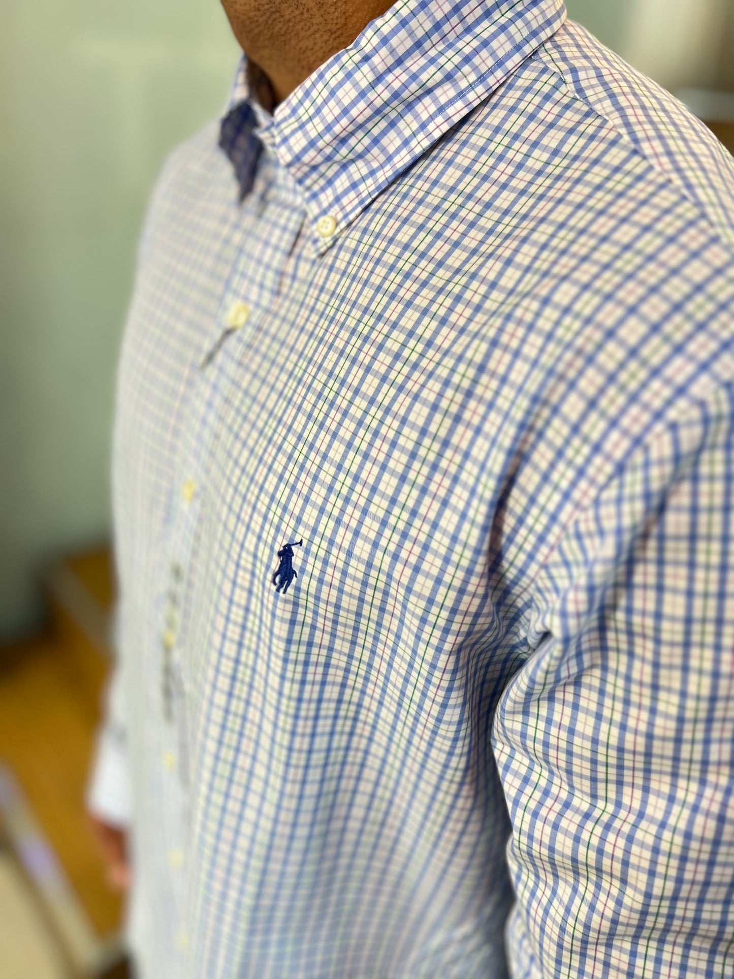 Camisa Polo R.L hombre Algodón