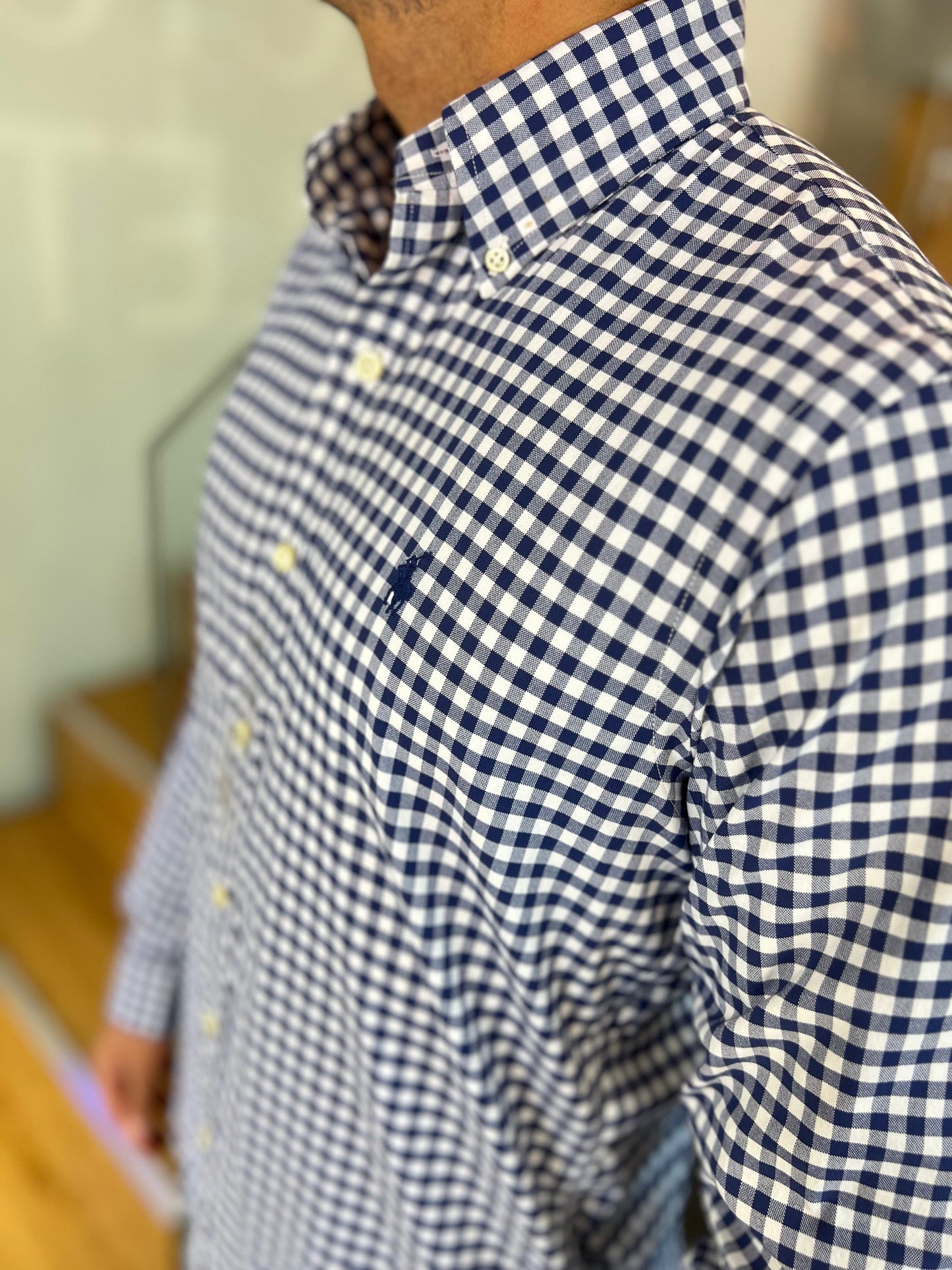 Camisa Polo R.L hombre Algodón