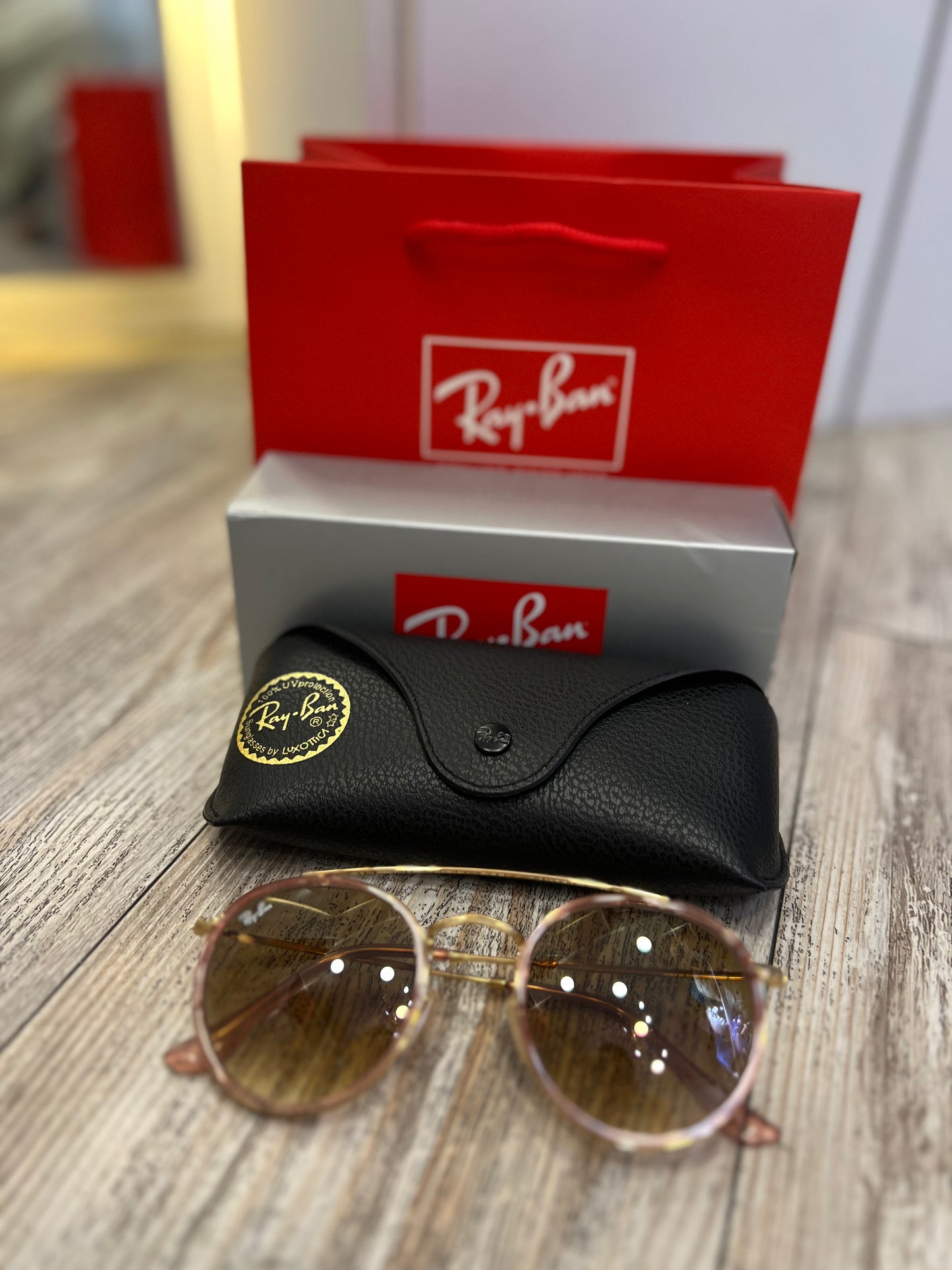 Gafas De Sol Marco Rosa Lente Café