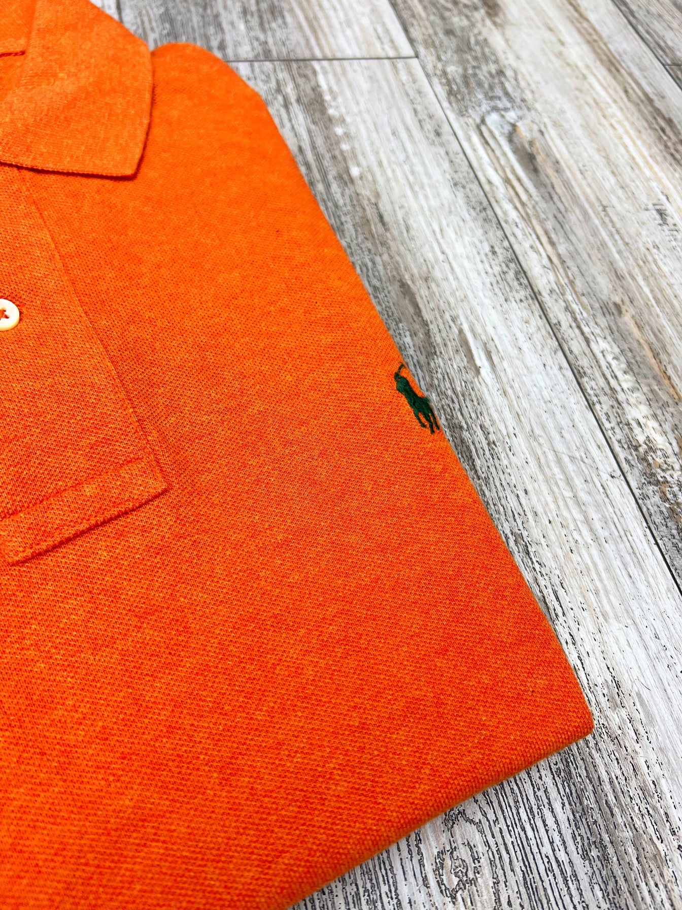 Polo R.L hombre Naranja