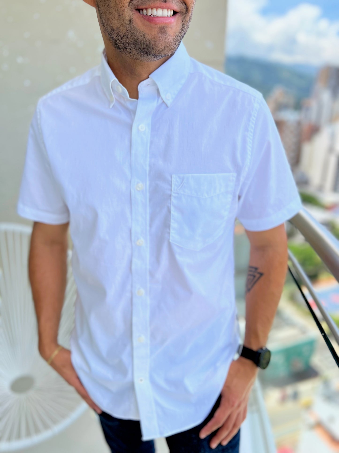 Camisa Náutica Hombre