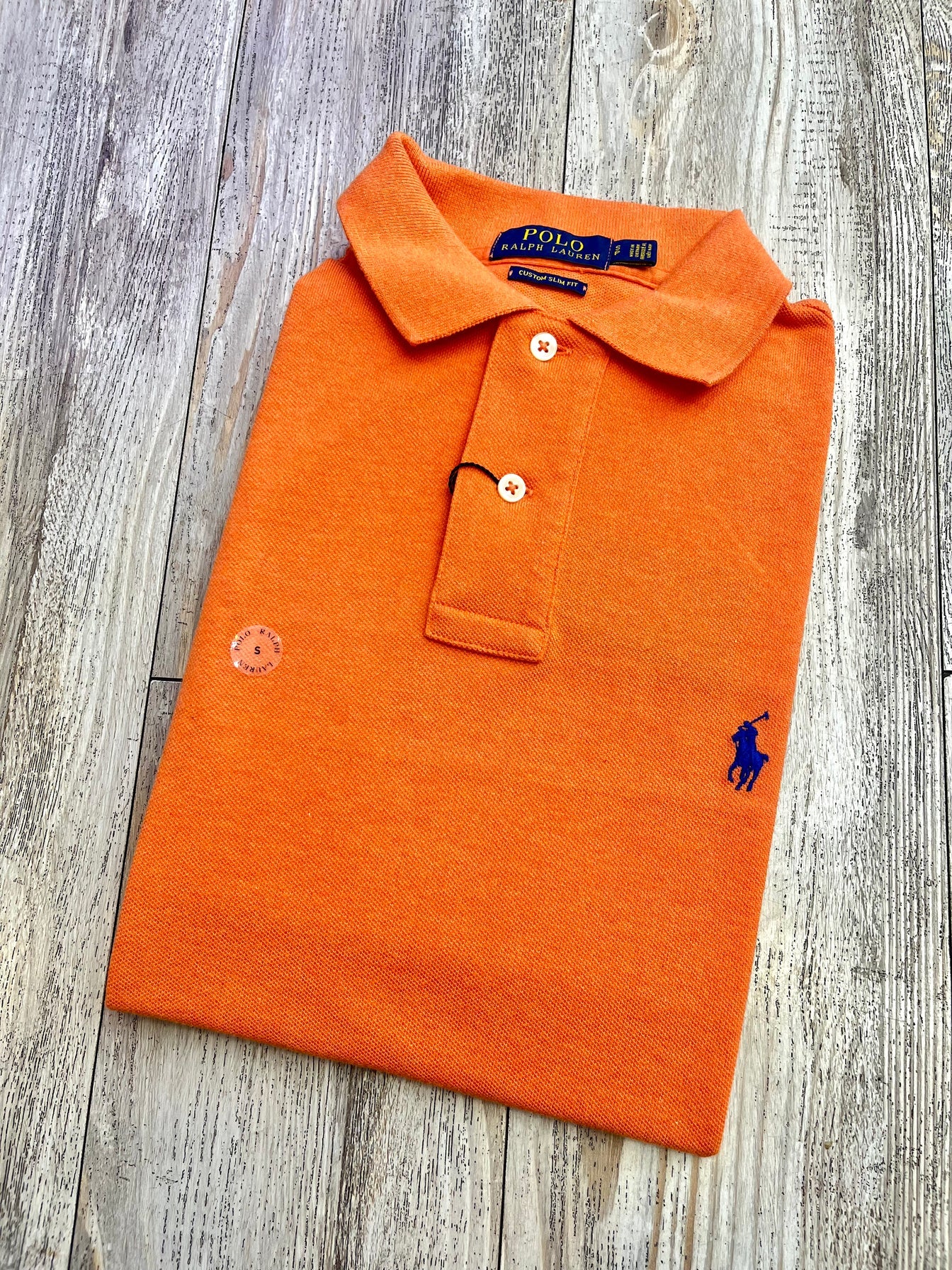 Polo R.L hombre Naranja