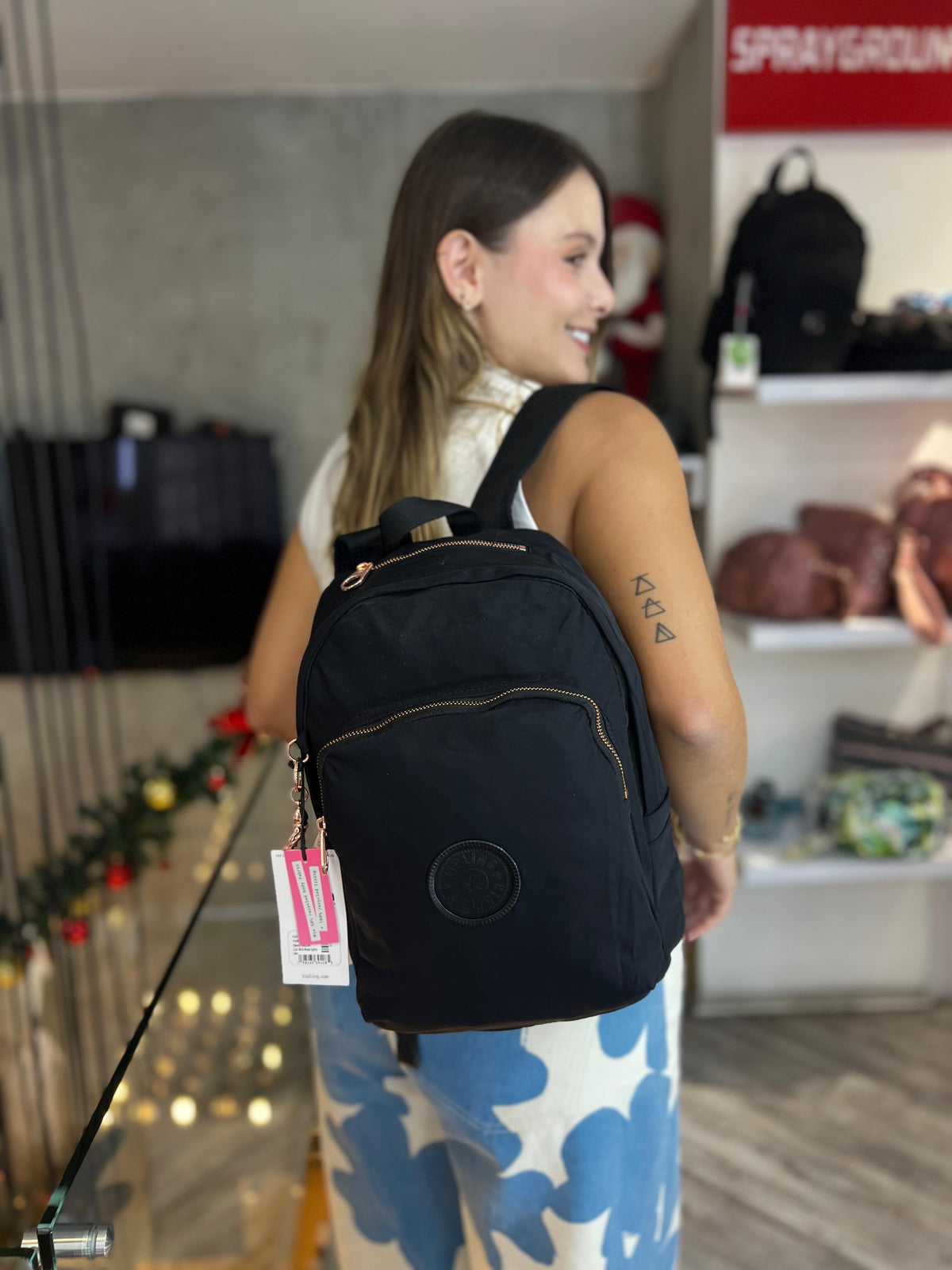 Morral talla M Negro