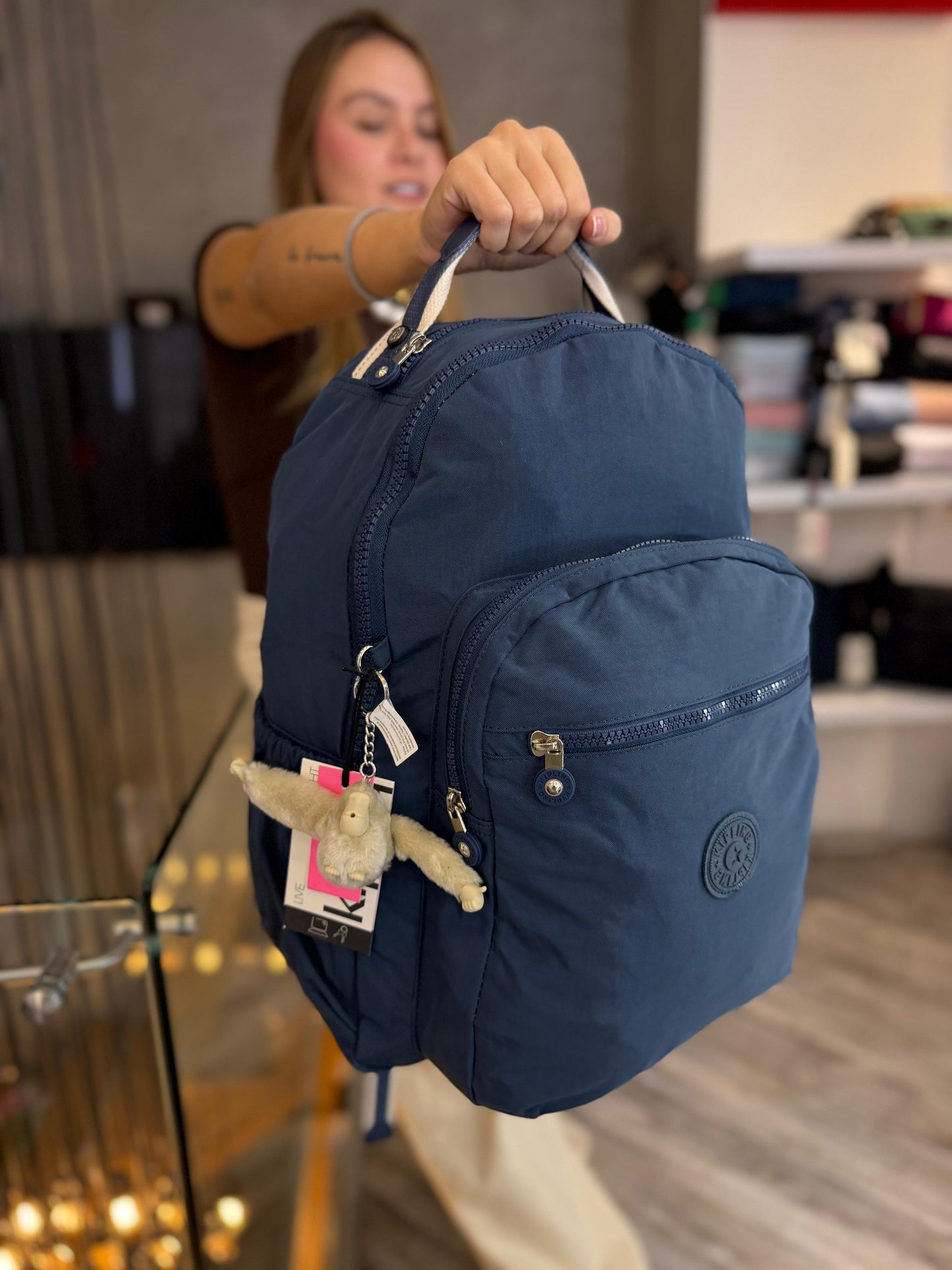 Morral Talla L Azul