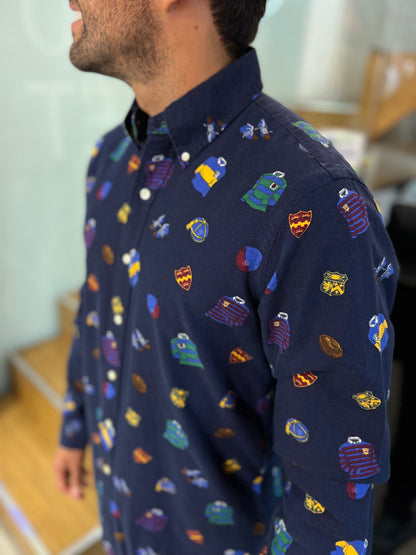 Camisa Polo R.L hombre Oxford