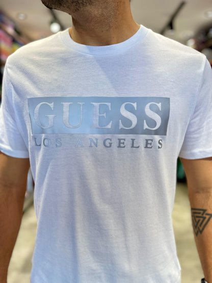 Camiseta Guess Hombre Blanca