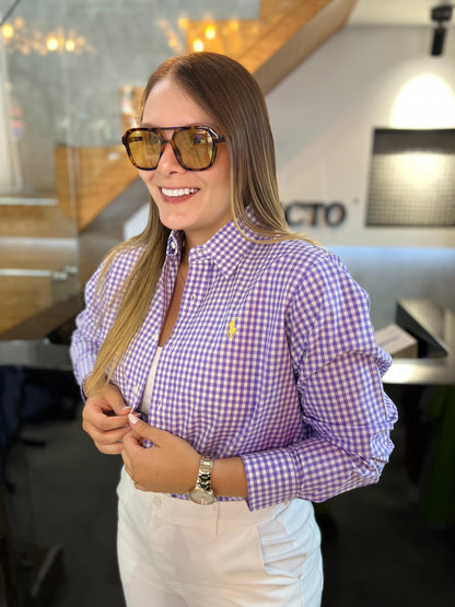 Camisa Polo R.L dama