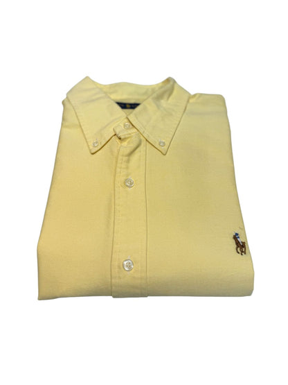 Camisa Polo R.L hombre Oxford Amarilla