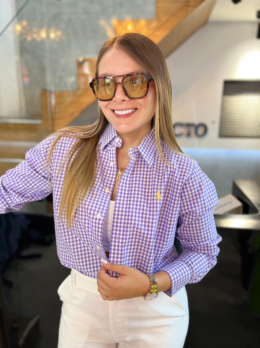 Camisa Polo R.L dama