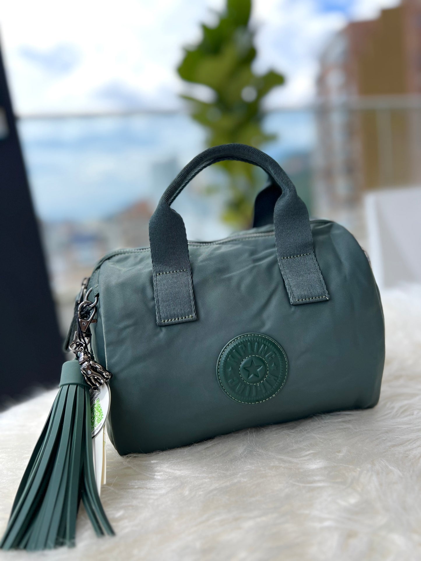 Bolso De Mano Verde