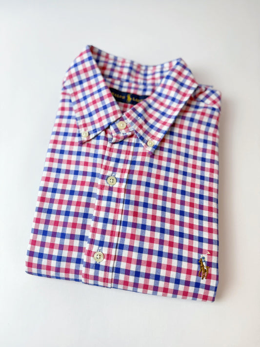 Camisa Polo R.L hombre Oxford