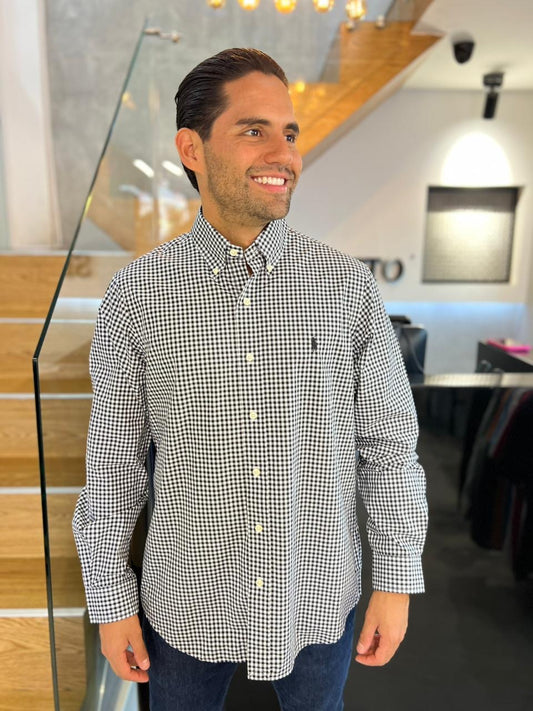 Camisa Polo R.L hombre Algodón