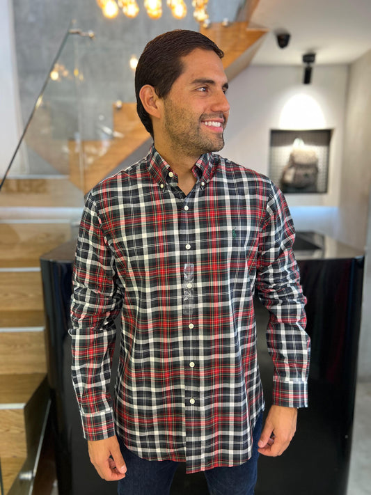 Camisa Polo R.L hombre Algodón