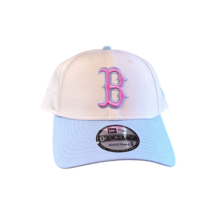 Gorra New Era Boston Redsox 940 Ajustable Celeste