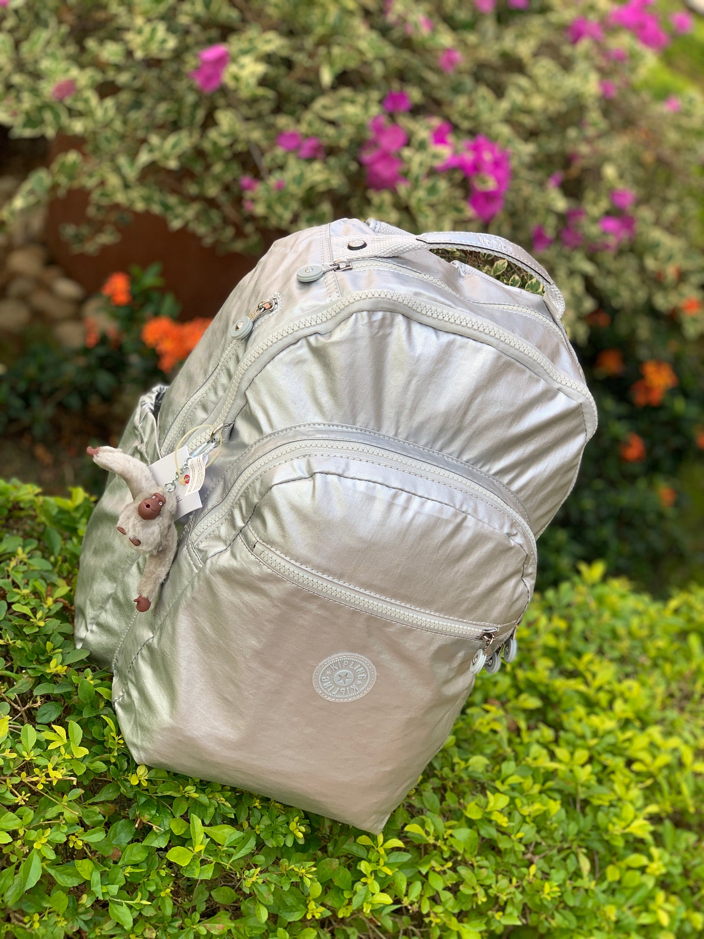Morral Talla L Plateado