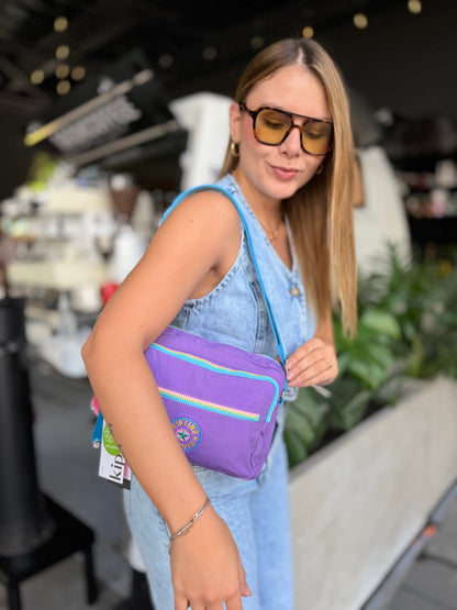 Bolso Manos Libres Morado