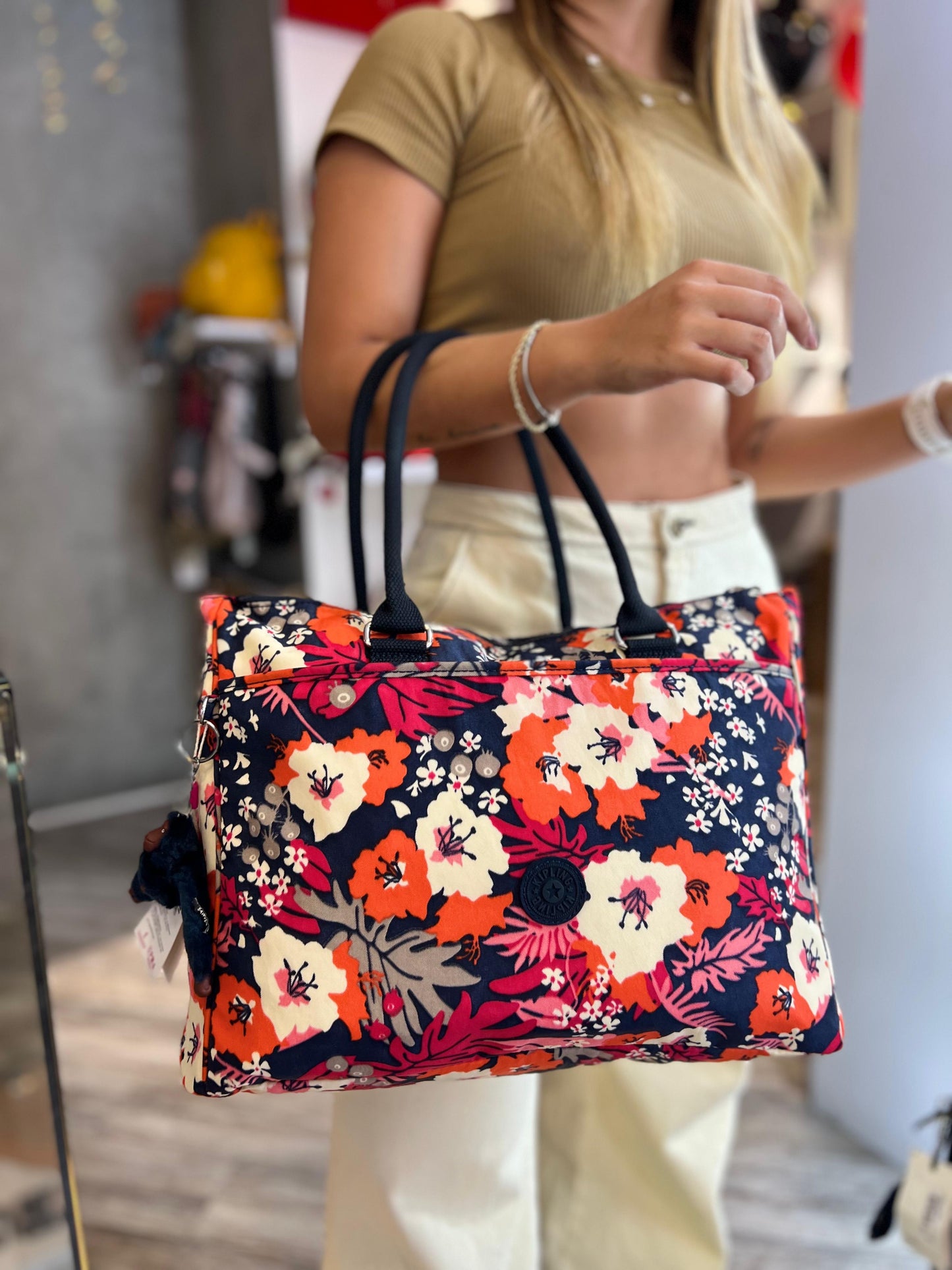 Bolso de Mano Estampado