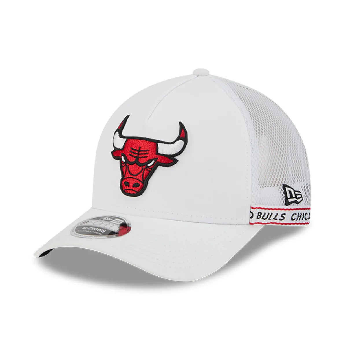 Gorra New Era Chicago Bulls 940 Ajustable Blanca