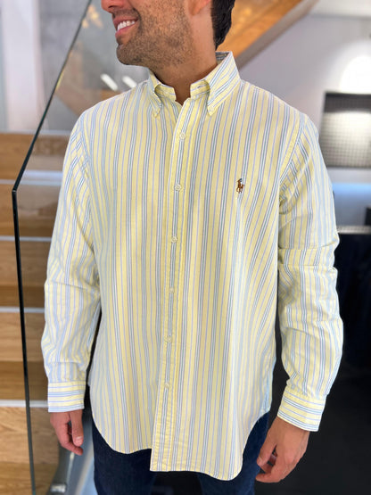 Camisa Polo R.L hombre Oxford