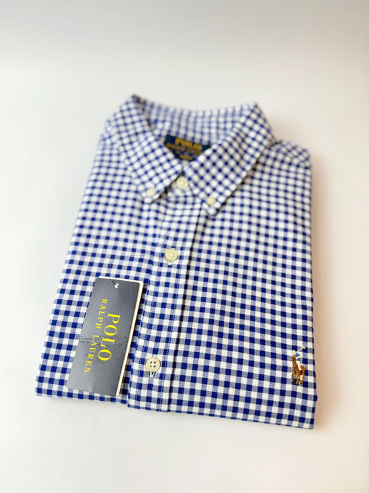 Camisa Polo R.L hombre Oxford Slim Fit