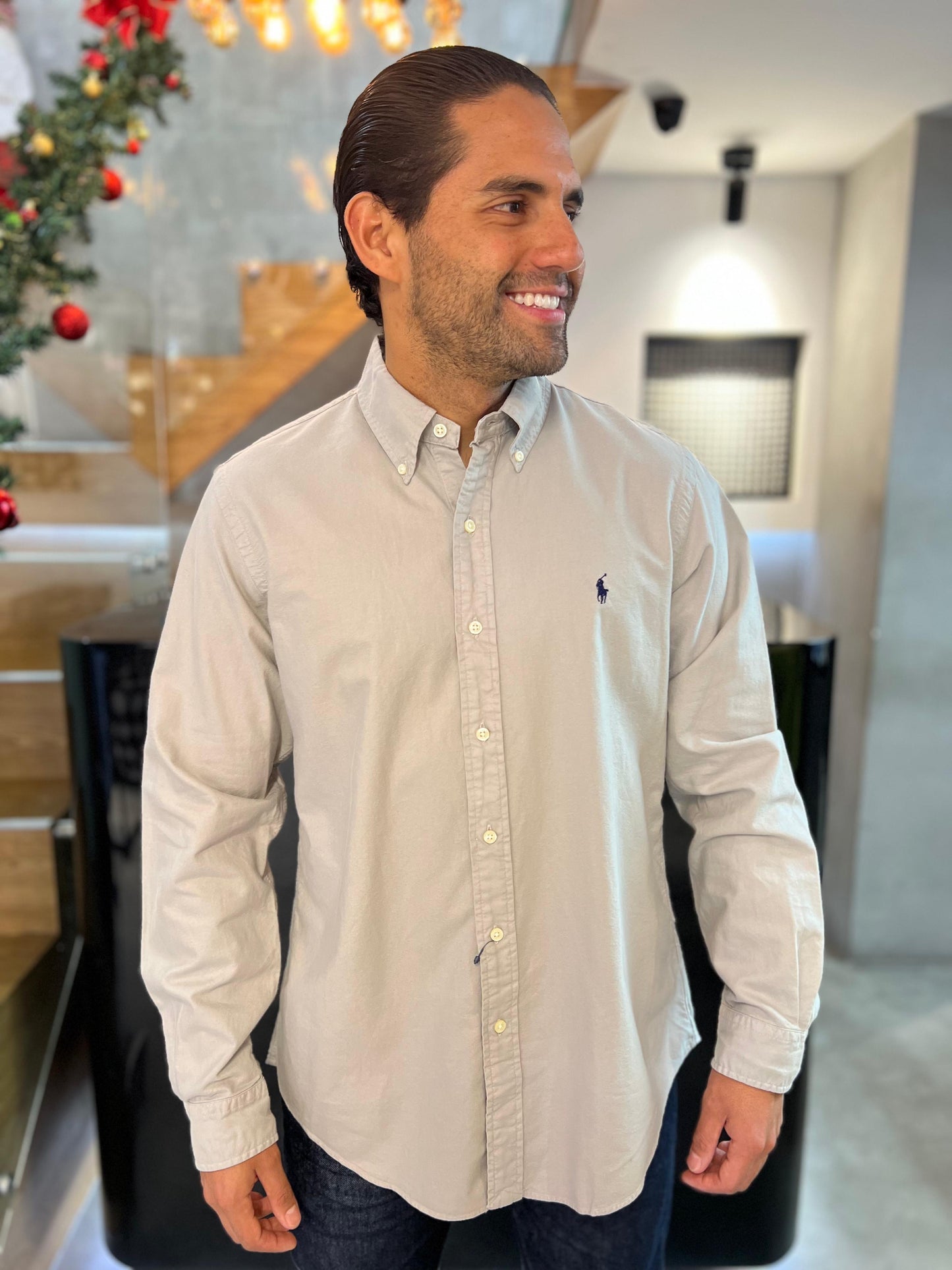 Camisa Polo R.L hombre Oxford Nueva Colección