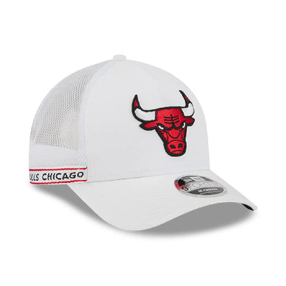 Gorra New Era Chicago Bulls 940 Ajustable Blanca
