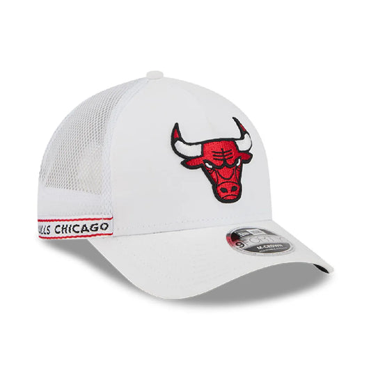 Gorra New Era Chicago Bulls 940 Ajustable Blanca