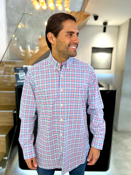 Camisa Polo R.L hombre Algodón