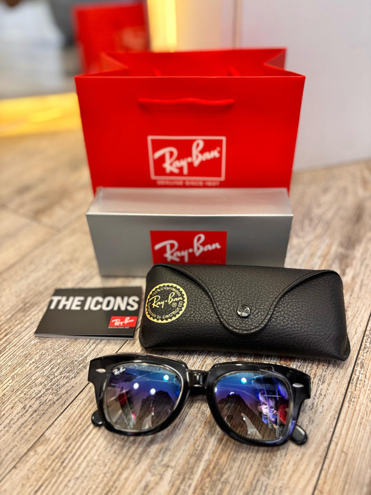 Gafas De Sol Marco Negro Lente Degrade