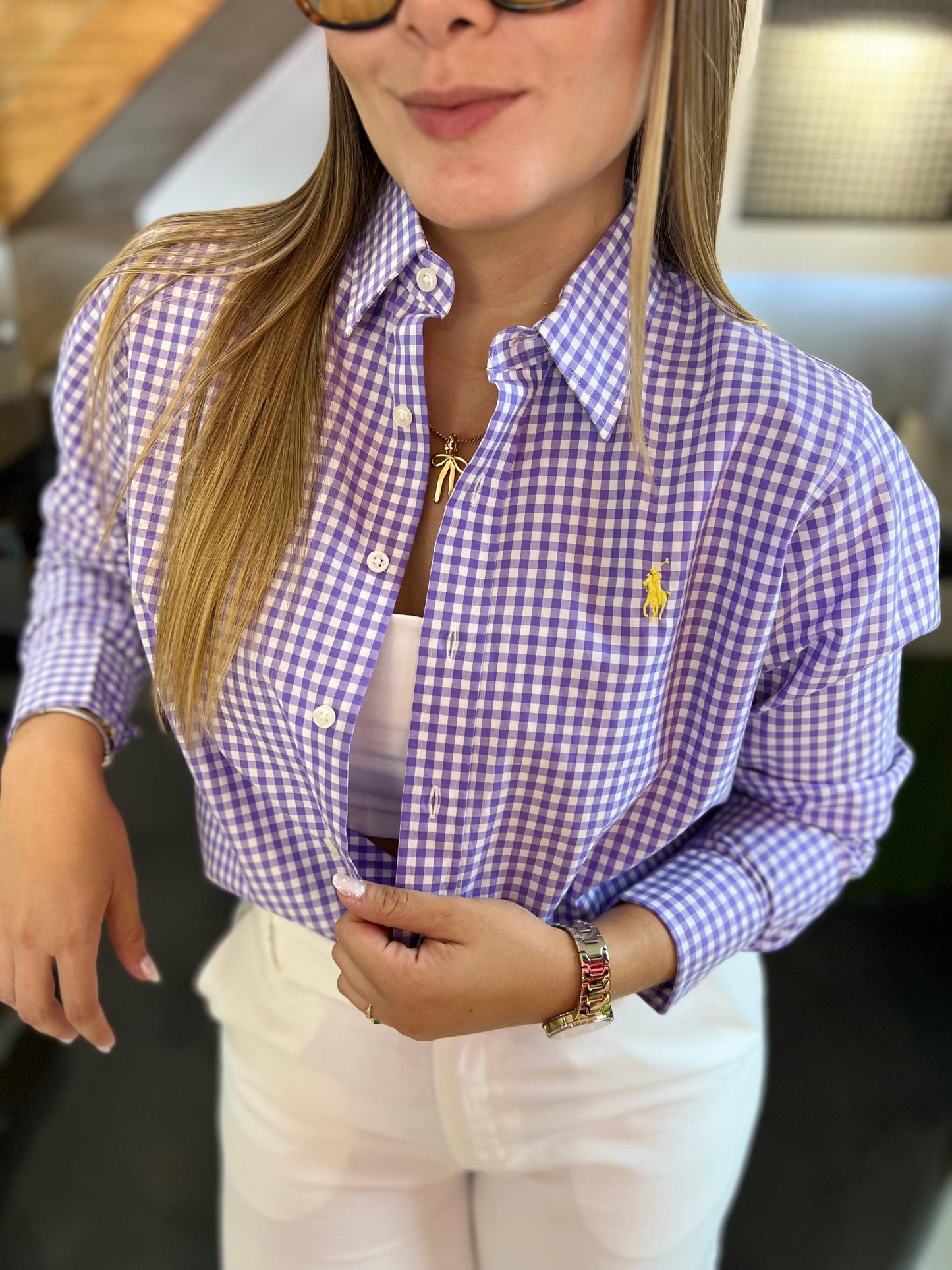 Camisa Polo R.L dama