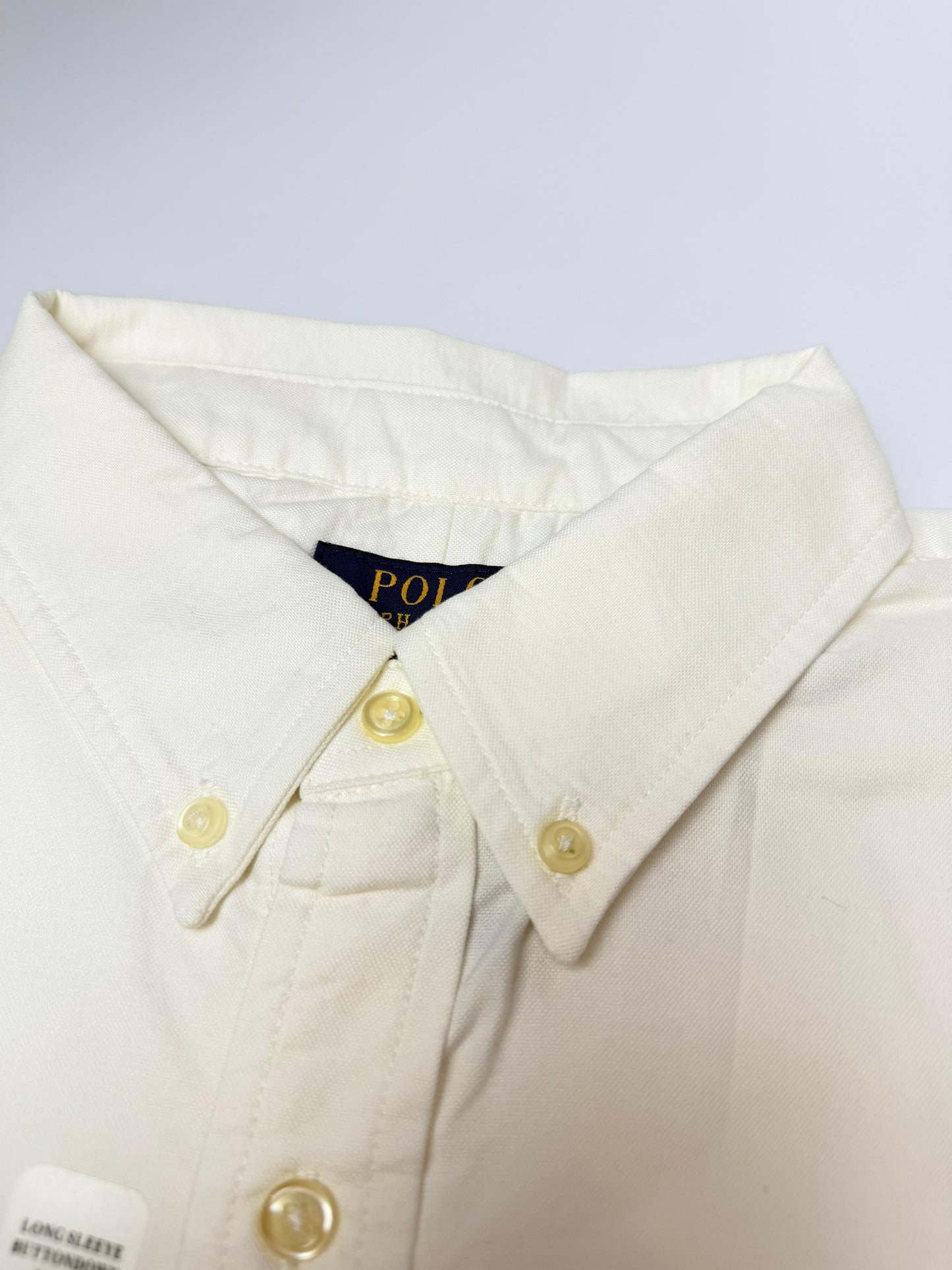 Camisa Polo R.L hombre Popelina Blanca Caballo Multicolor
