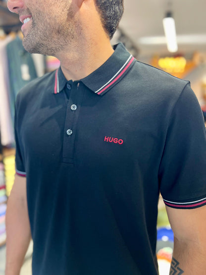 Polo Hugo Boss Negro