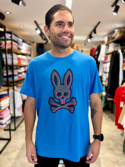 Camiseta Psycho Bunny Azul