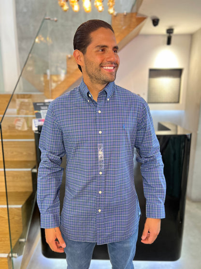 Camisa Polo R.L hombre Algodón Slim Fit