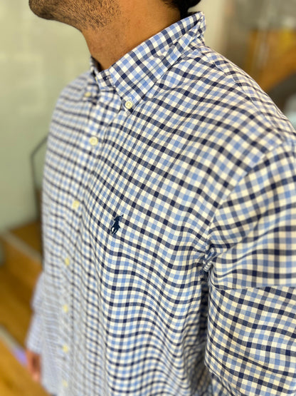 Camisa Polo R.L hombre Oxford